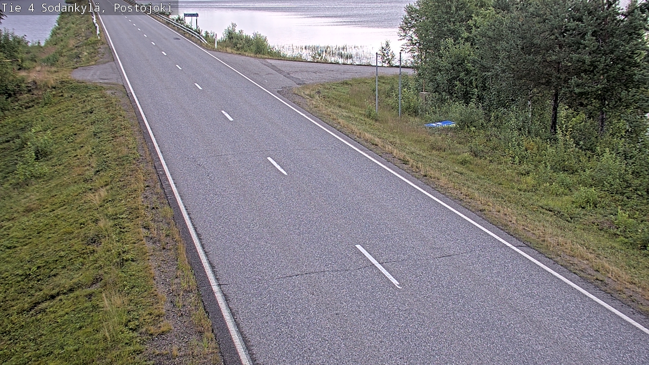 Weather Camera Image Road 4 Sodankylä, Postojoki, Sodankylä, Lappi