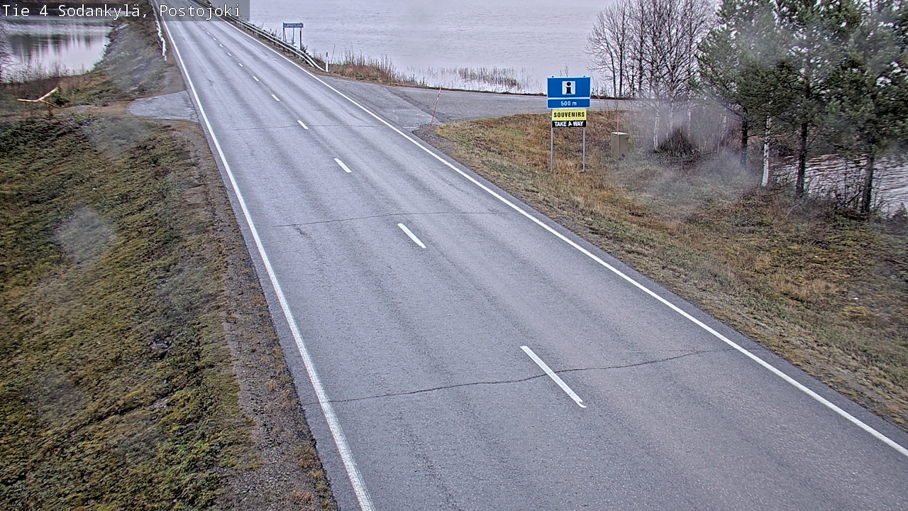 Kelikamerat Kuva Tie 4 Sodankylä, Postojoki, Sodankylä, Lappi