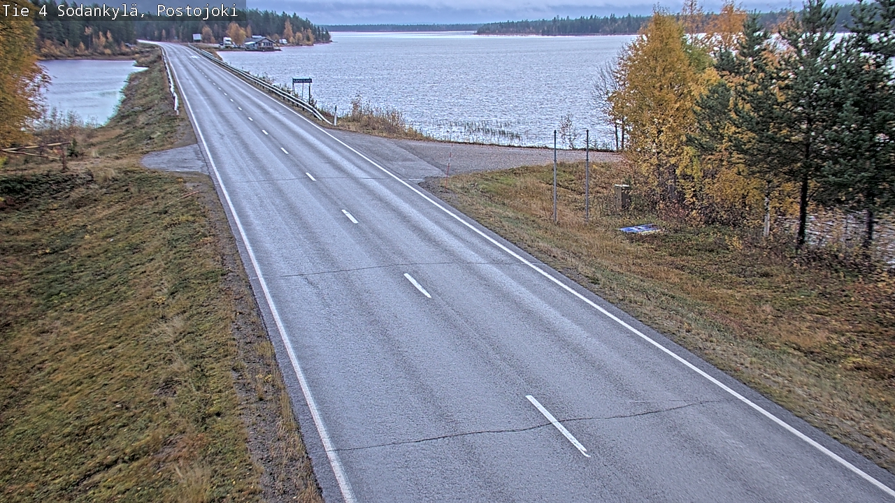 Weather Camera Image Road 4 Sodankylä, Postojoki, Sodankylä, Lappi