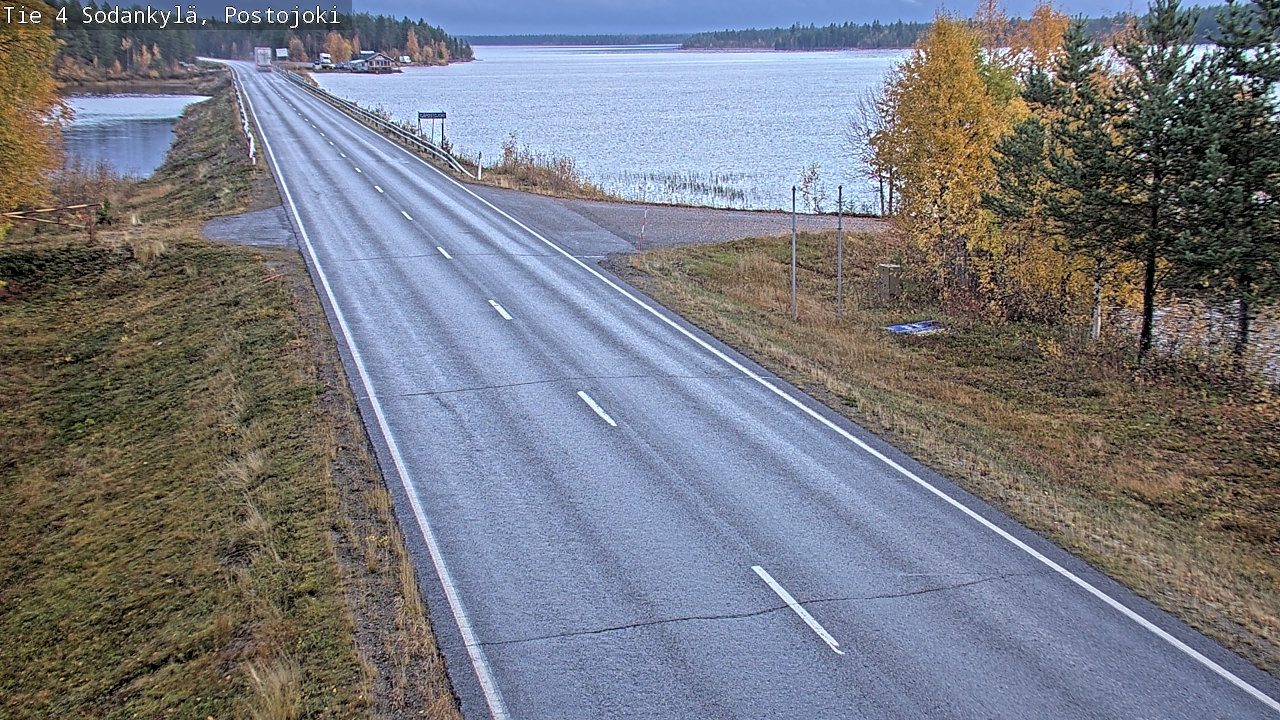 Weather Camera Image Road 4 Sodankylä, Postojoki, Sodankylä, Lappi