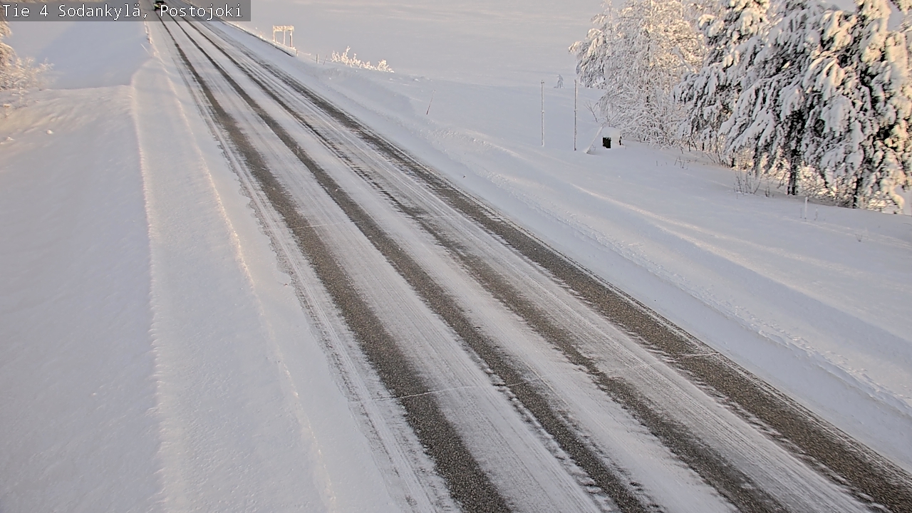 Weather Camera Image Road 4 Sodankylä, Postojoki, Sodankylä, Lappi