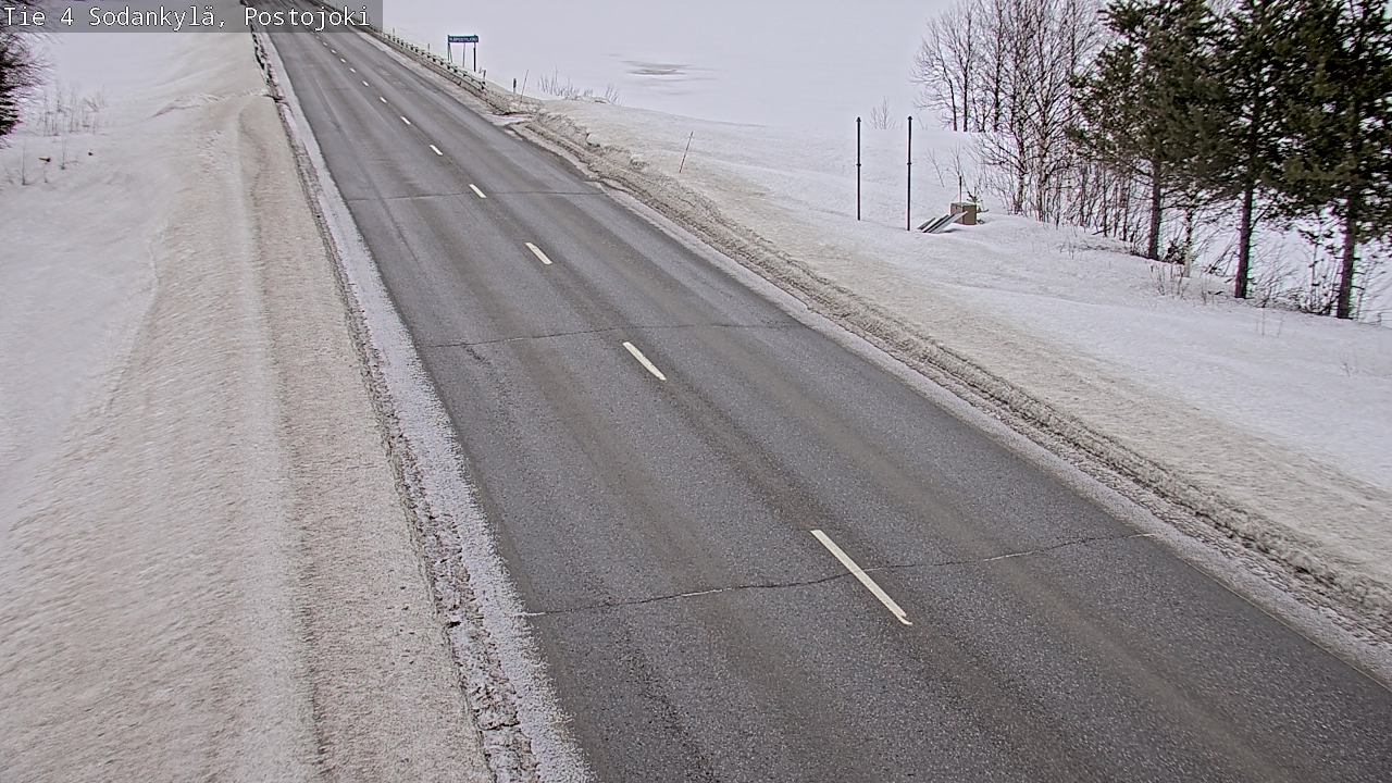 Kelikamerat Kuva Tie 4 Sodankylä, Postojoki, Sodankylä, Lappi
