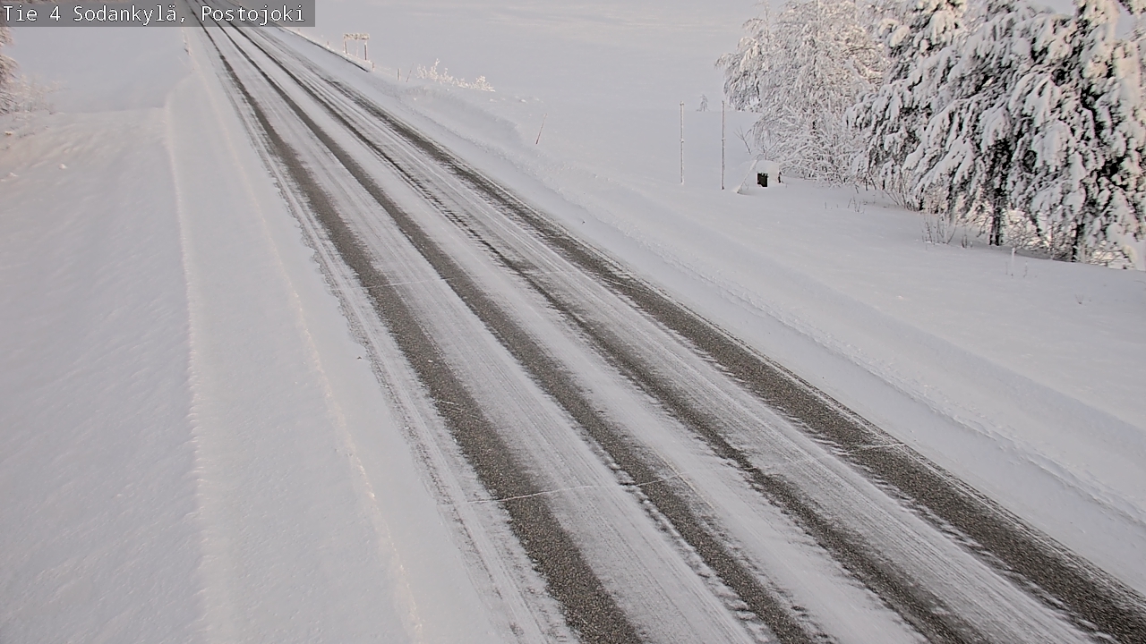 Weather Camera Image Road 4 Sodankylä, Postojoki, Sodankylä, Lappi