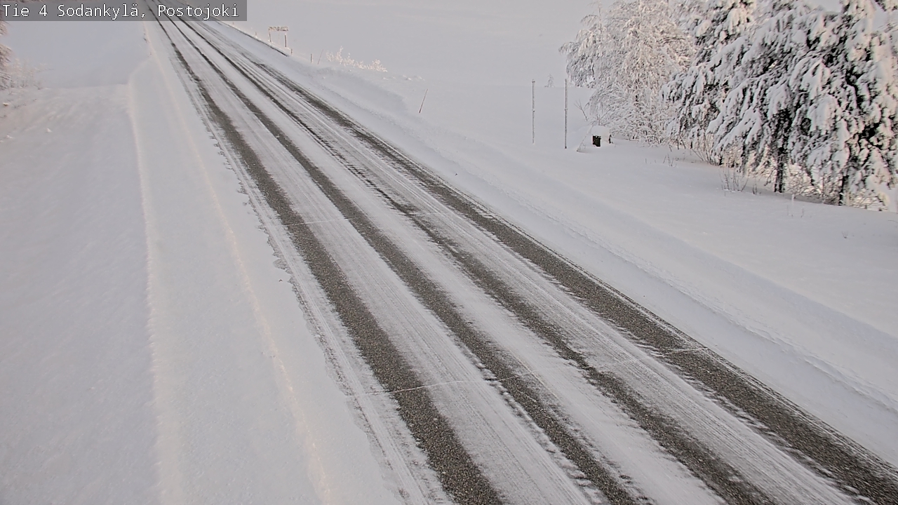 Weather Camera Image Road 4 Sodankylä, Postojoki, Sodankylä, Lappi