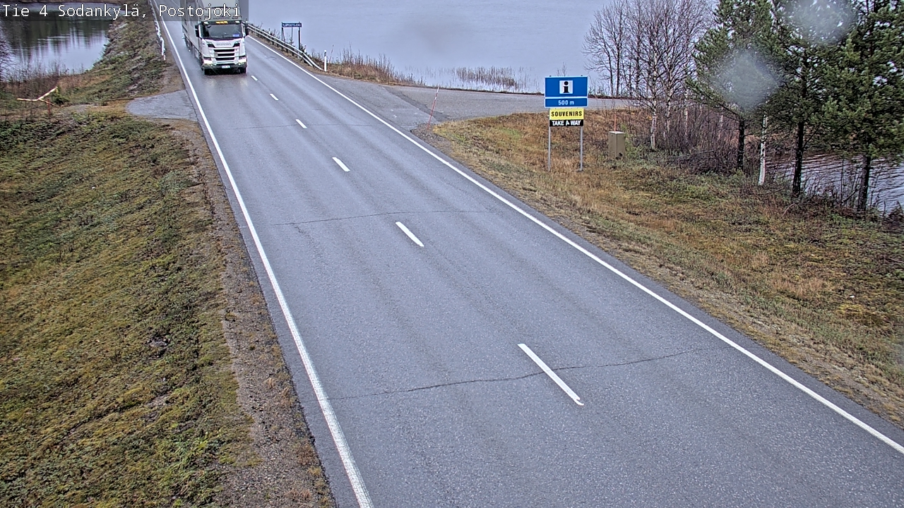 Kelikamerat Kuva Tie 4 Sodankylä, Postojoki, Sodankylä, Lappi