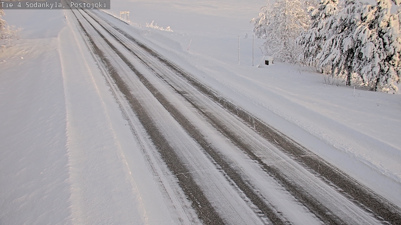 Weather Camera Image Road 4 Sodankylä, Postojoki, Sodankylä, Lappi