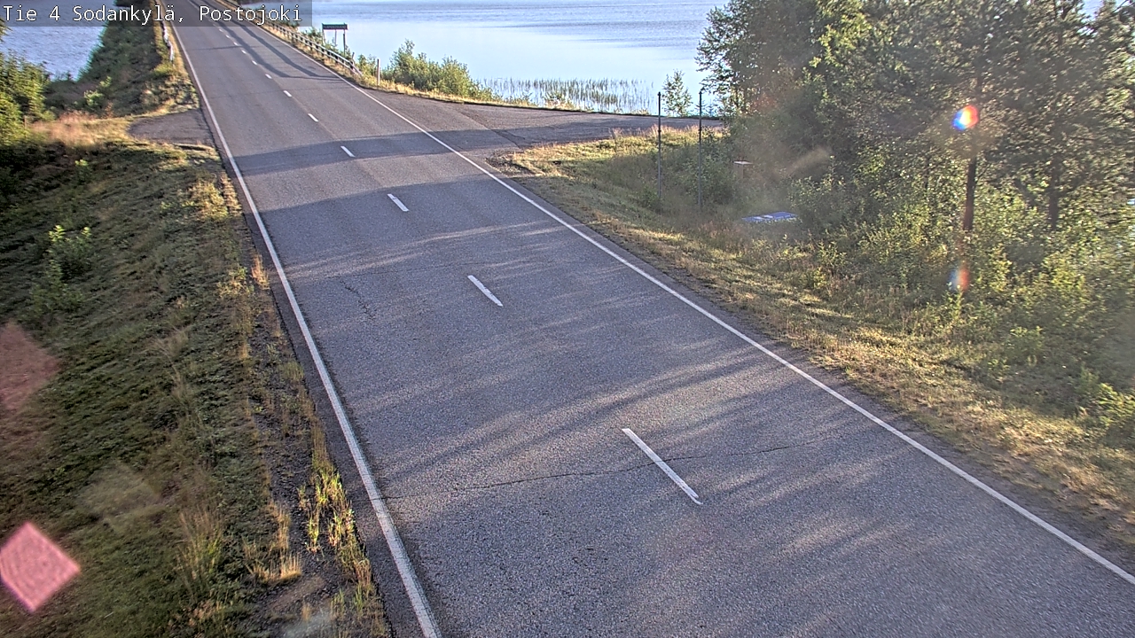 Weather Camera Image Road 4 Sodankylä, Postojoki, Sodankylä, Lappi