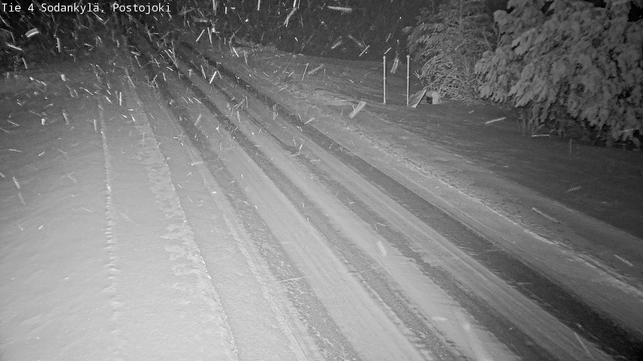 Weather Camera Image Road 4 Sodankylä, Postojoki, Sodankylä, Lappi