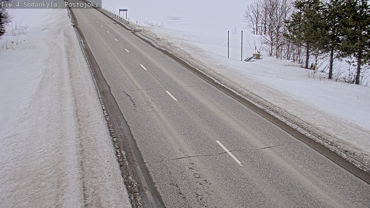 Kelikamerat Kuva Tie 4 Sodankylä, Postojoki, Sodankylä, Lappi