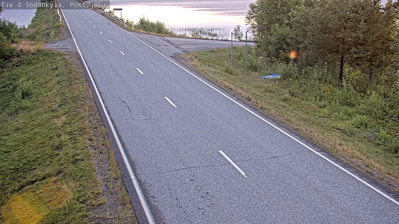 Weather Camera Image Road 4 Sodankylä, Postojoki, Sodankylä, Lappi