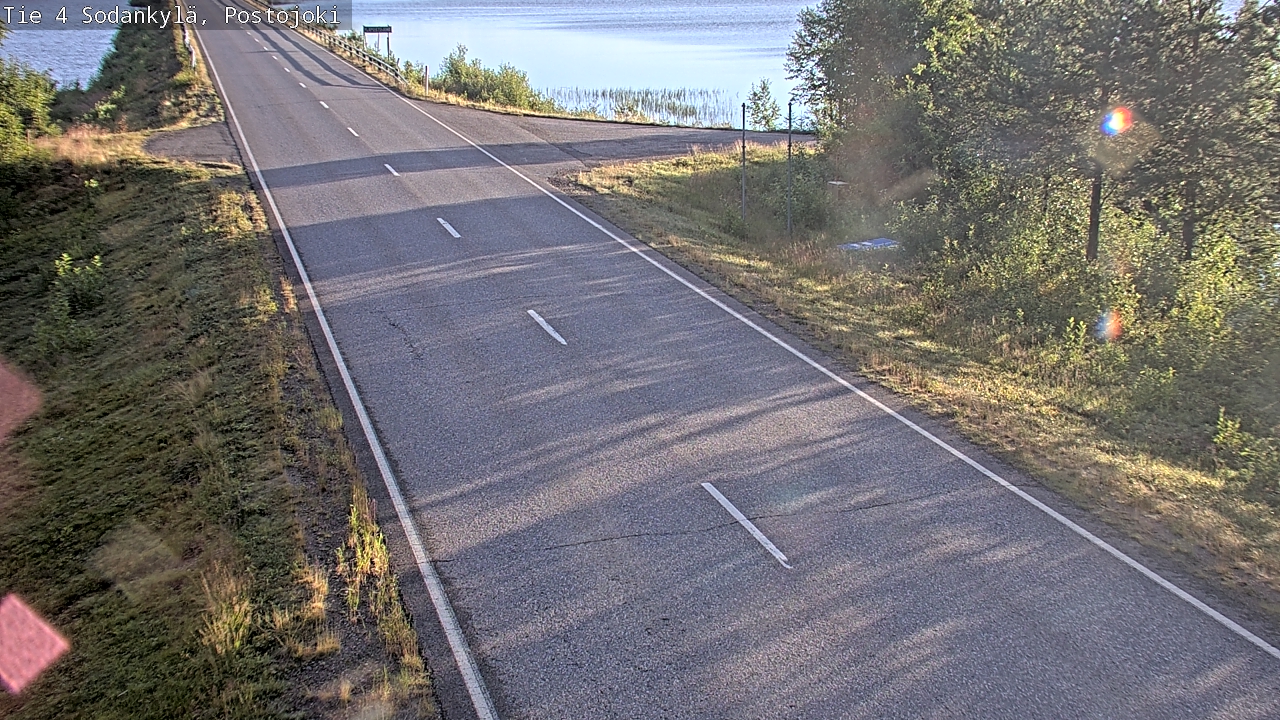 Weather Camera Image Road 4 Sodankylä, Postojoki, Sodankylä, Lappi