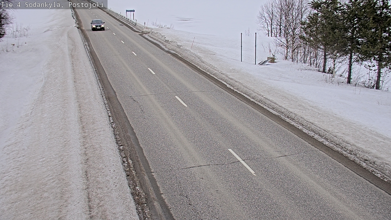 Kelikamerat Kuva Tie 4 Sodankylä, Postojoki, Sodankylä, Lappi