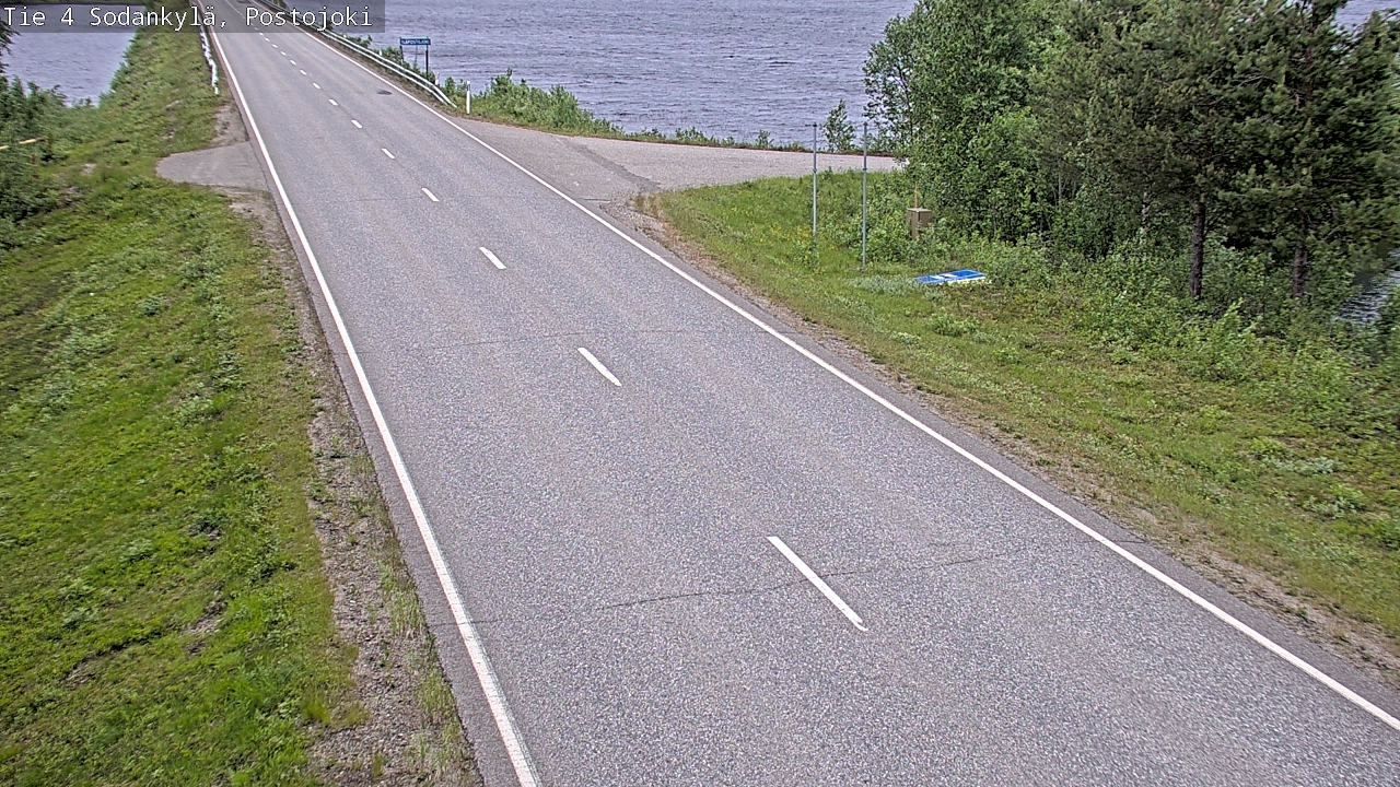 Weather Camera Image Road 4 Sodankylä, Postojoki, Sodankylä, Lappi