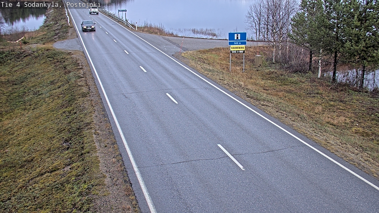 Kelikamerat Kuva Tie 4 Sodankylä, Postojoki, Sodankylä, Lappi