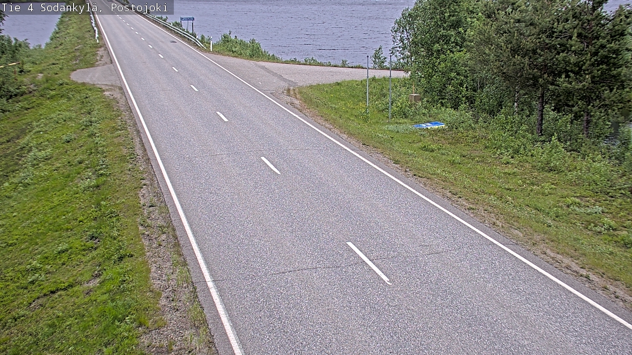 Weather Camera Image Road 4 Sodankylä, Postojoki, Sodankylä, Lappi