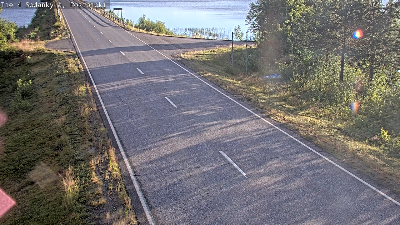 Weather Camera Image Road 4 Sodankylä, Postojoki, Sodankylä, Lappi