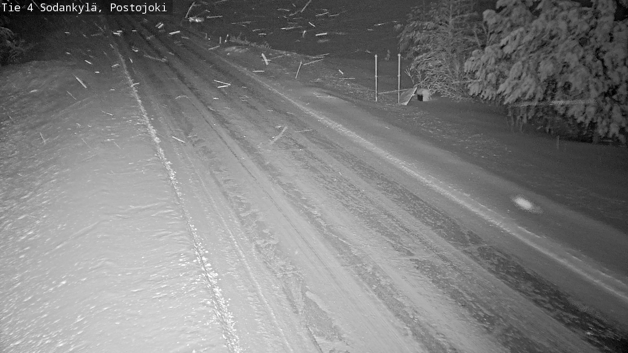 Weather Camera Image Road 4 Sodankylä, Postojoki, Sodankylä, Lappi