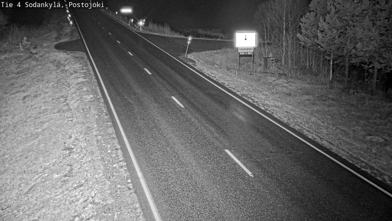 Kelikamerat Kuva Tie 4 Sodankylä, Postojoki, Sodankylä, Lappi