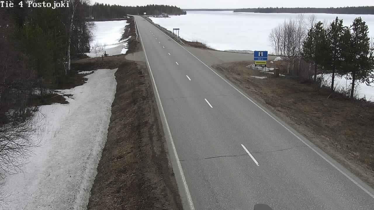 Weather Camera Image Road 4 Sodankylä, Postojoki, Sodankylä, Lappi