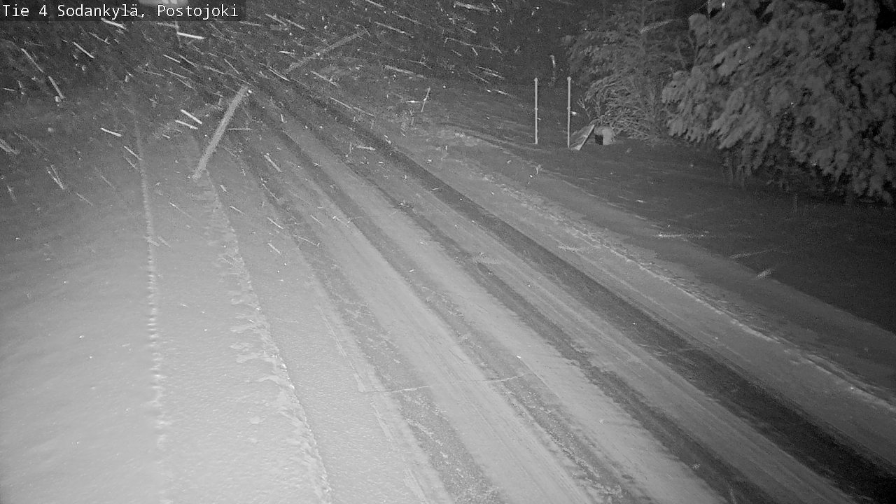 Weather Camera Image Road 4 Sodankylä, Postojoki, Sodankylä, Lappi