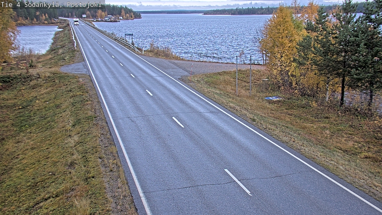 Weather Camera Image Road 4 Sodankylä, Postojoki, Sodankylä, Lappi