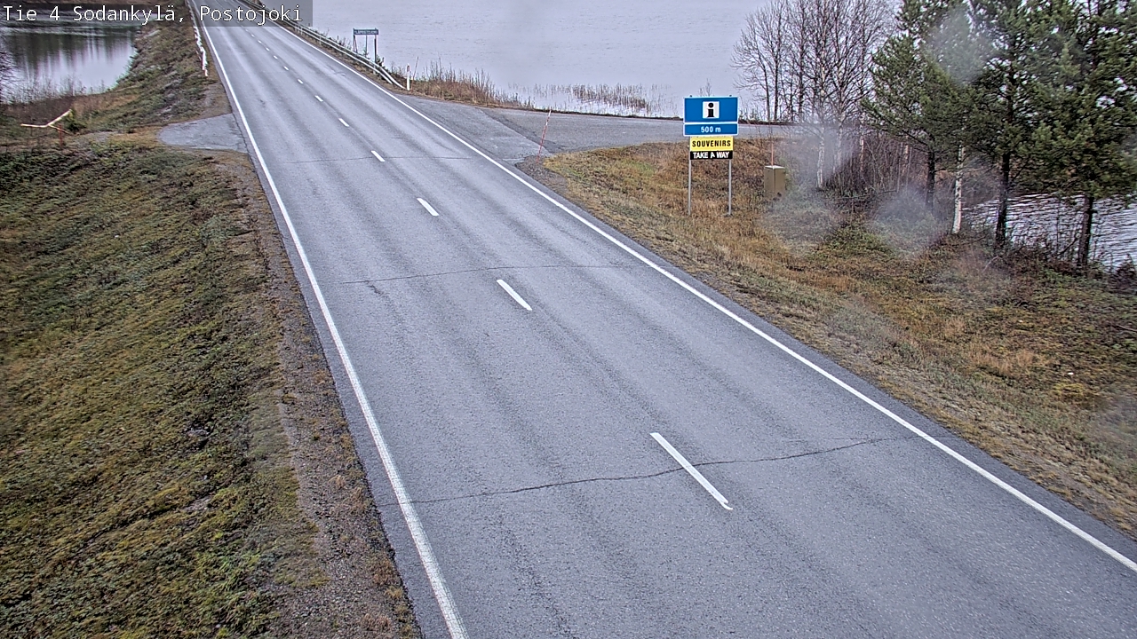 Kelikamerat Kuva Tie 4 Sodankylä, Postojoki, Sodankylä, Lappi