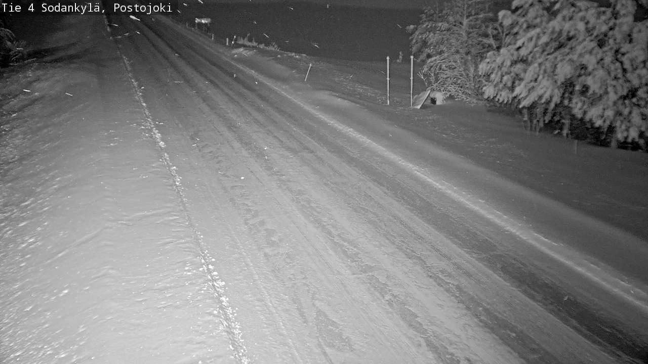 Weather Camera Image Road 4 Sodankylä, Postojoki, Sodankylä, Lappi