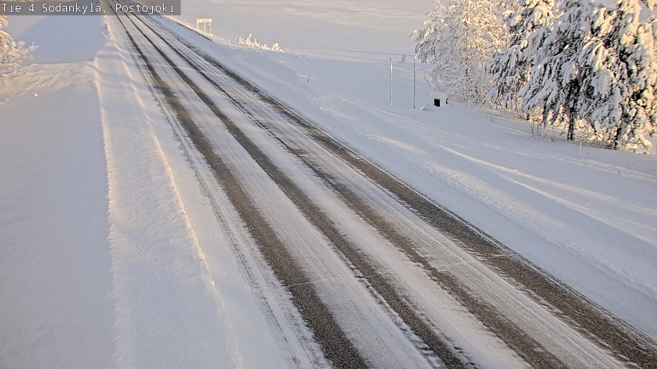 Weather Camera Image Road 4 Sodankylä, Postojoki, Sodankylä, Lappi