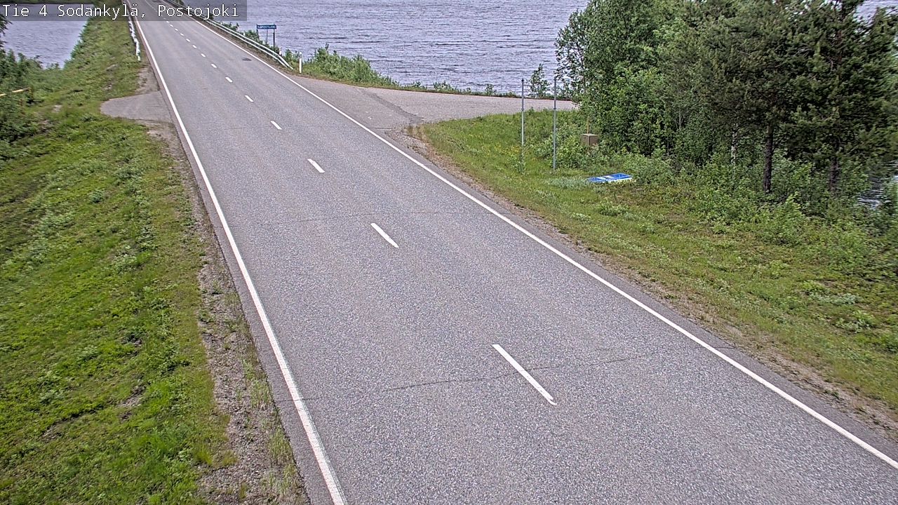 Weather Camera Image Road 4 Sodankylä, Postojoki, Sodankylä, Lappi