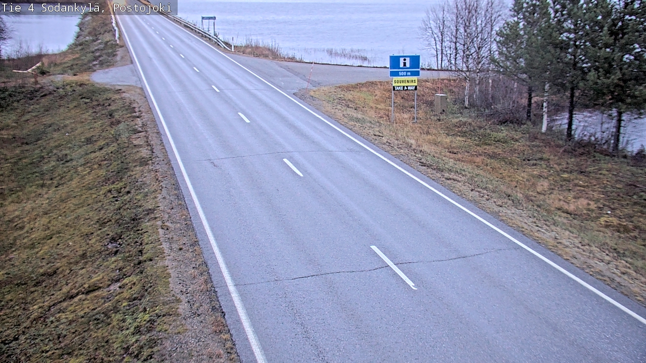 Kelikamerat Kuva Tie 4 Sodankylä, Postojoki, Sodankylä, Lappi