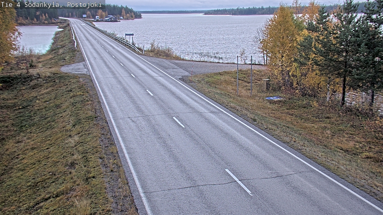 Weather Camera Image Road 4 Sodankylä, Postojoki, Sodankylä, Lappi