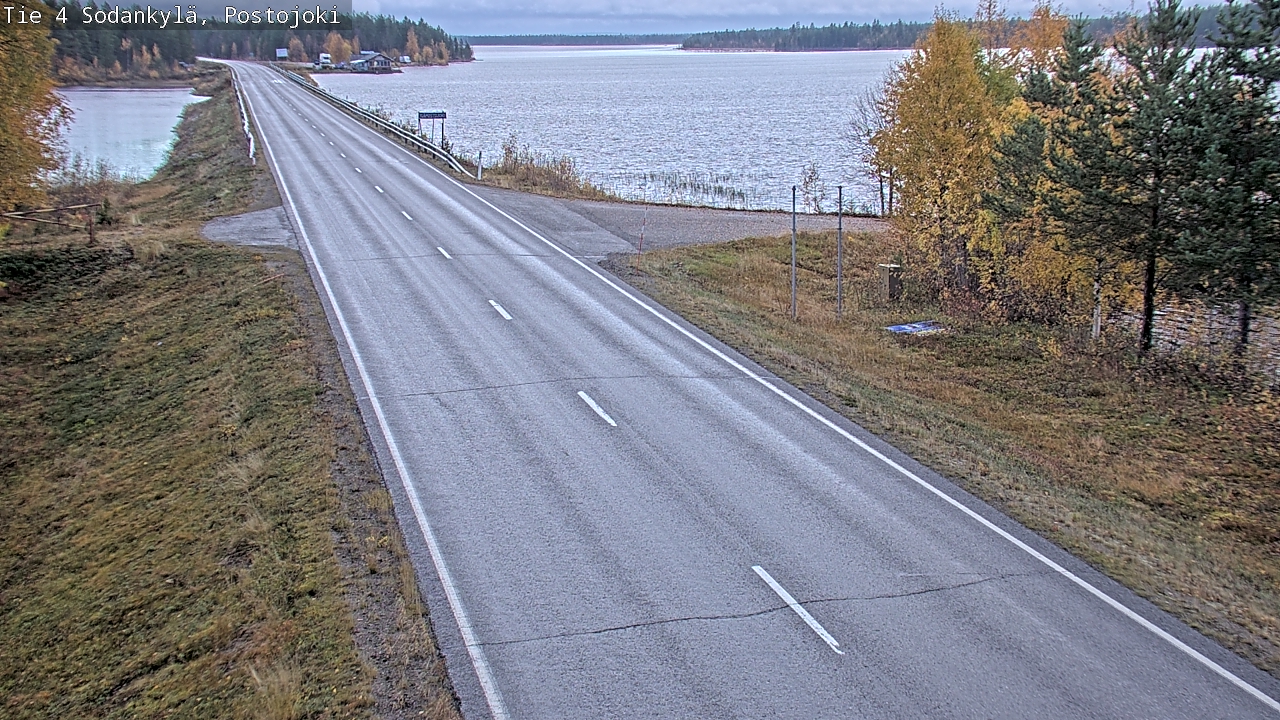 Weather Camera Image Road 4 Sodankylä, Postojoki, Sodankylä, Lappi