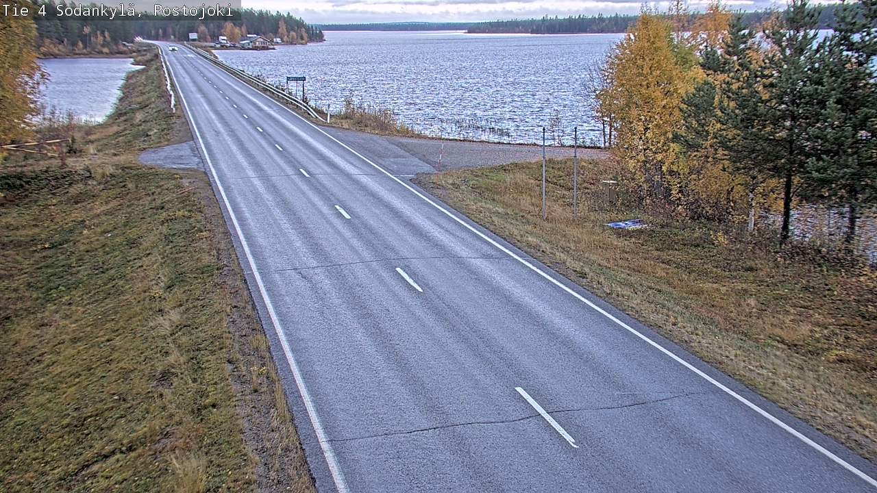 Weather Camera Image Road 4 Sodankylä, Postojoki, Sodankylä, Lappi