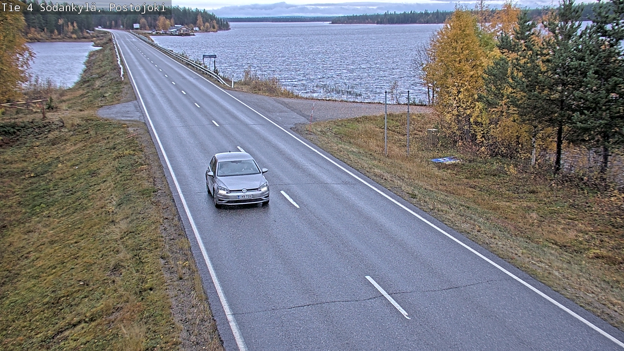 Weather Camera Image Road 4 Sodankylä, Postojoki, Sodankylä, Lappi