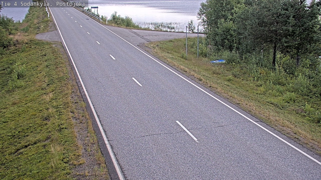 Weather Camera Image Road 4 Sodankylä, Postojoki, Sodankylä, Lappi