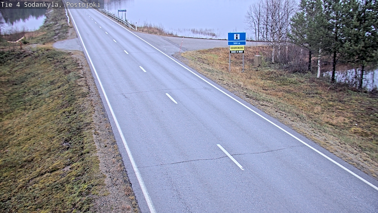 Kelikamerat Kuva Tie 4 Sodankylä, Postojoki, Sodankylä, Lappi