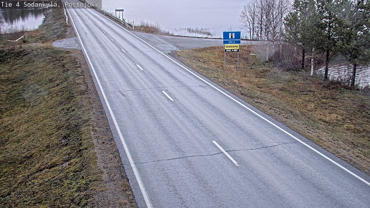 Kelikamerat Kuva Tie 4 Sodankylä, Postojoki, Sodankylä, Lappi