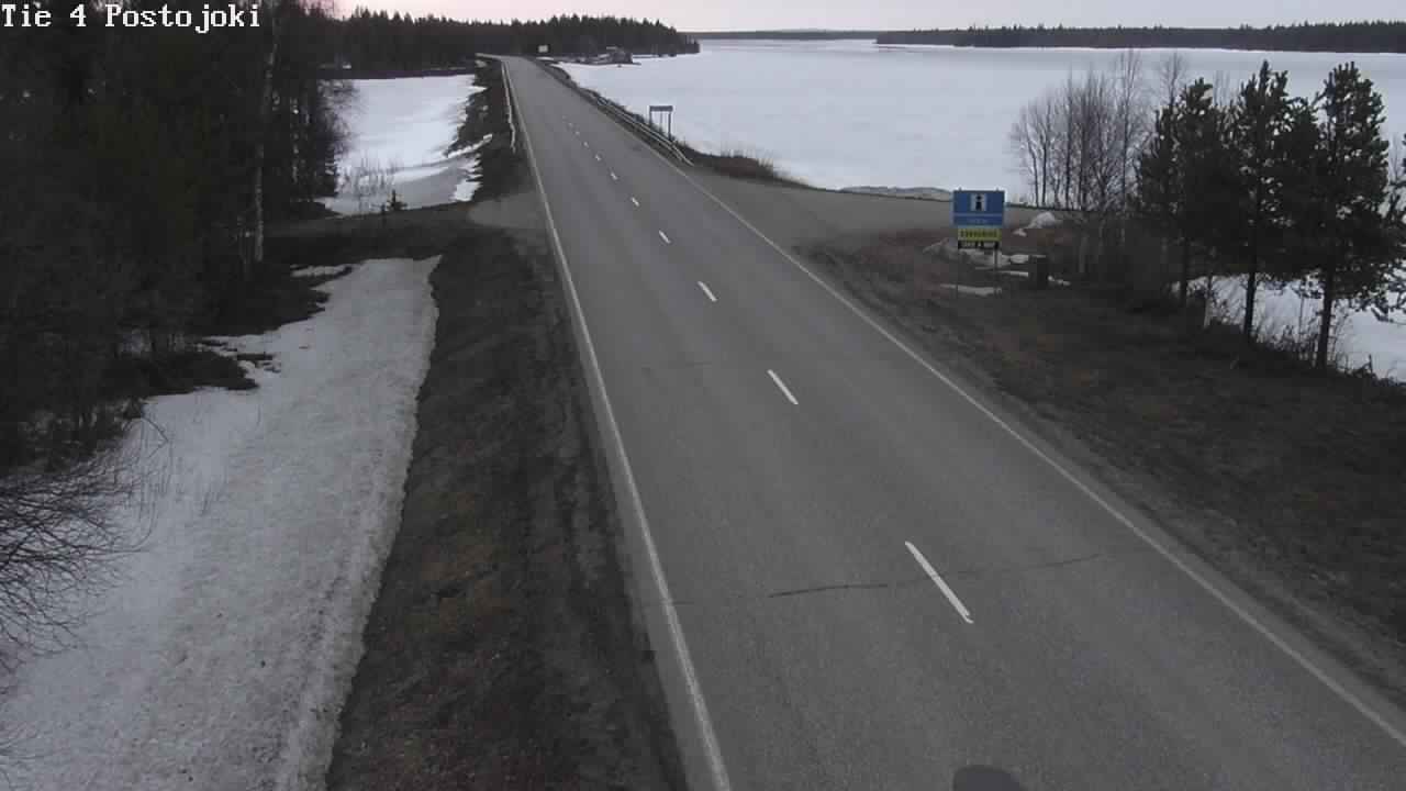 Weather Camera Image Road 4 Sodankylä, Postojoki, Sodankylä, Lappi