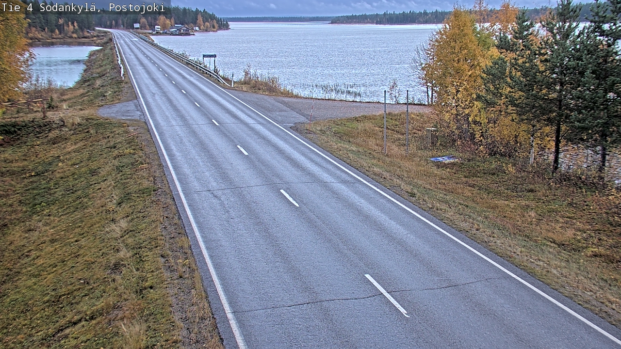 Weather Camera Image Road 4 Sodankylä, Postojoki, Sodankylä, Lappi
