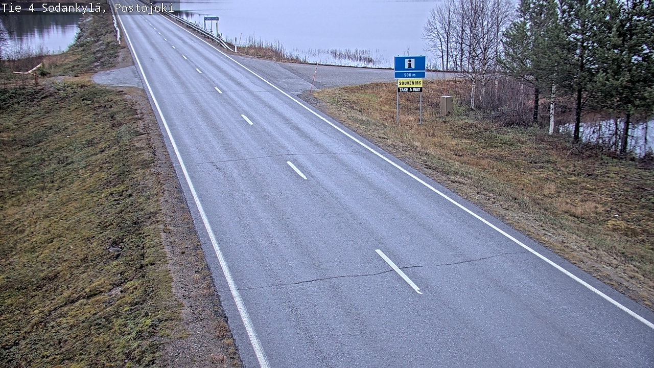 Kelikamerat Kuva Tie 4 Sodankylä, Postojoki, Sodankylä, Lappi