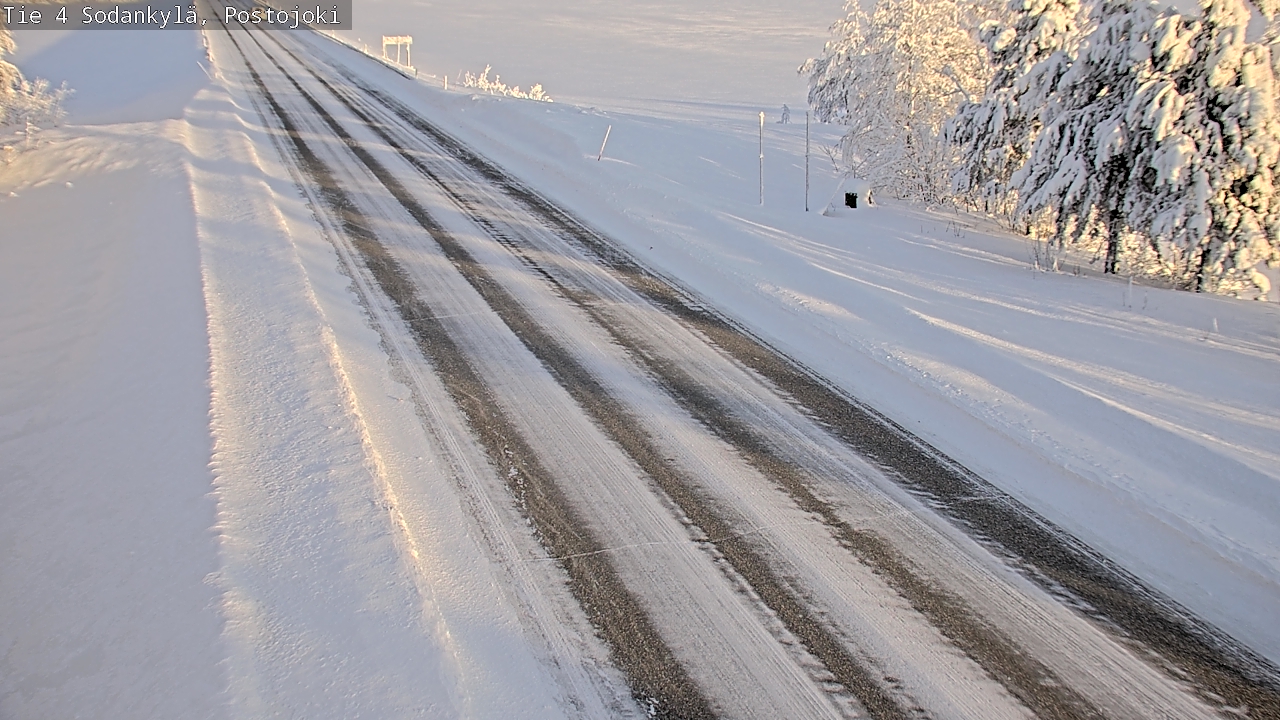 Weather Camera Image Road 4 Sodankylä, Postojoki, Sodankylä, Lappi