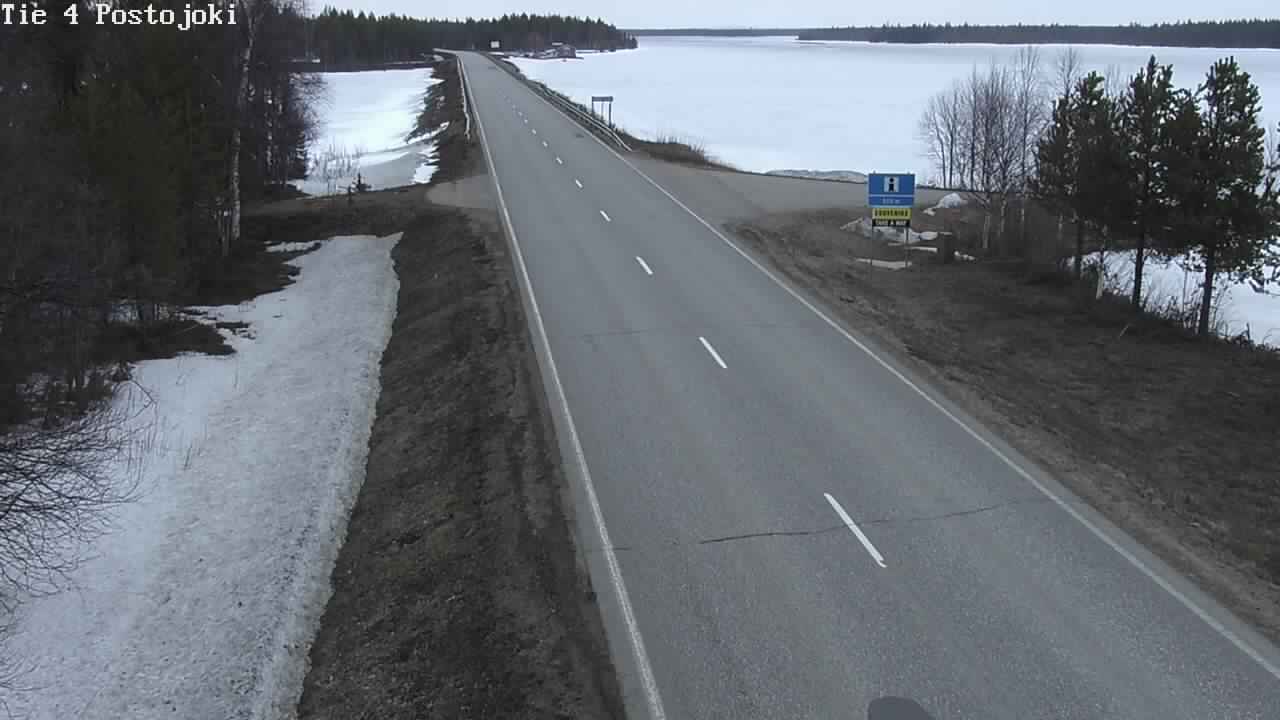 Weather Camera Image Road 4 Sodankylä, Postojoki, Sodankylä, Lappi