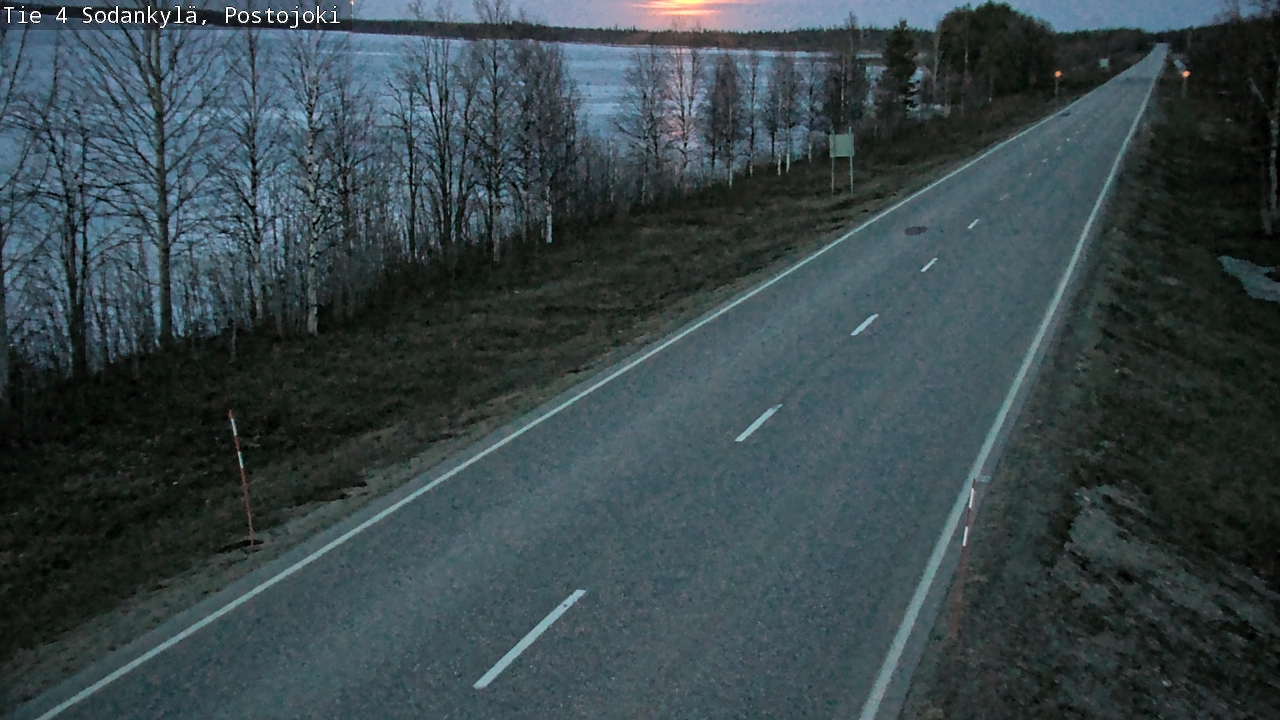 Kelikamerat Kuva Tie 4 Sodankylä, Postojoki, Sodankylä, Lappi