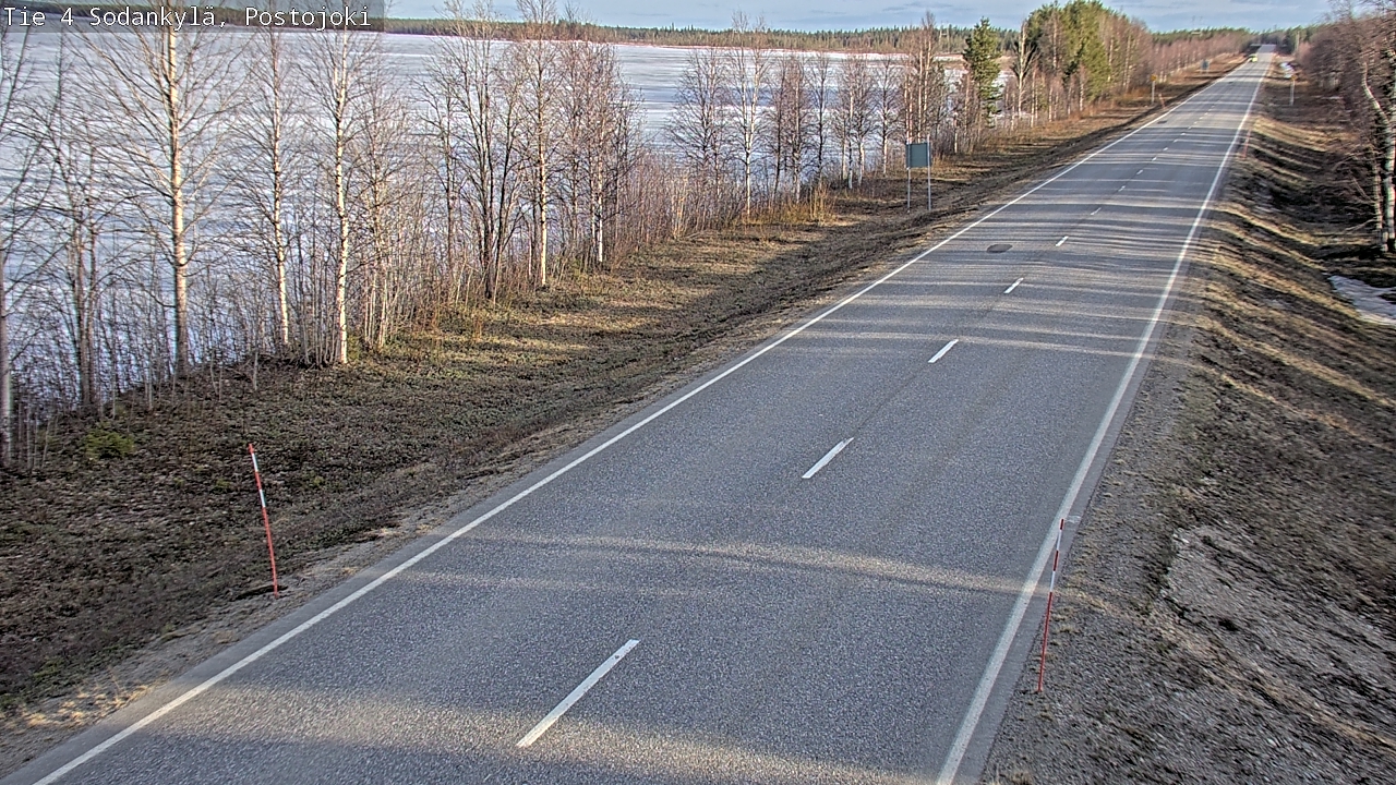 Weather Camera Image Road 4 Sodankylä, Postojoki, Sodankylä, Lappi