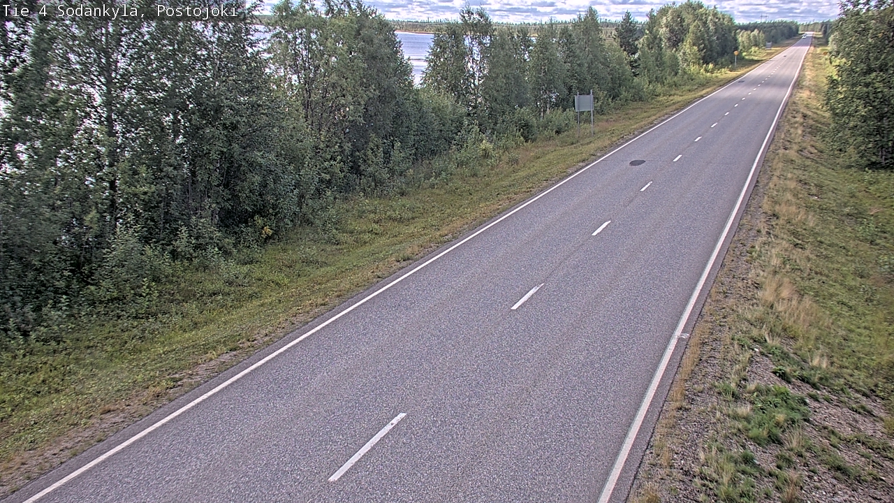 Weather Camera Image Road 4 Sodankylä, Postojoki, Sodankylä, Lappi