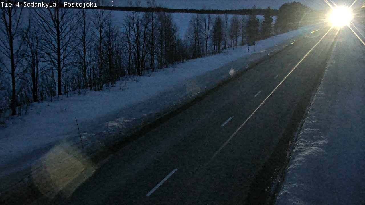 Kelikamerat Kuva Tie 4 Sodankylä, Postojoki, Sodankylä, Lappi