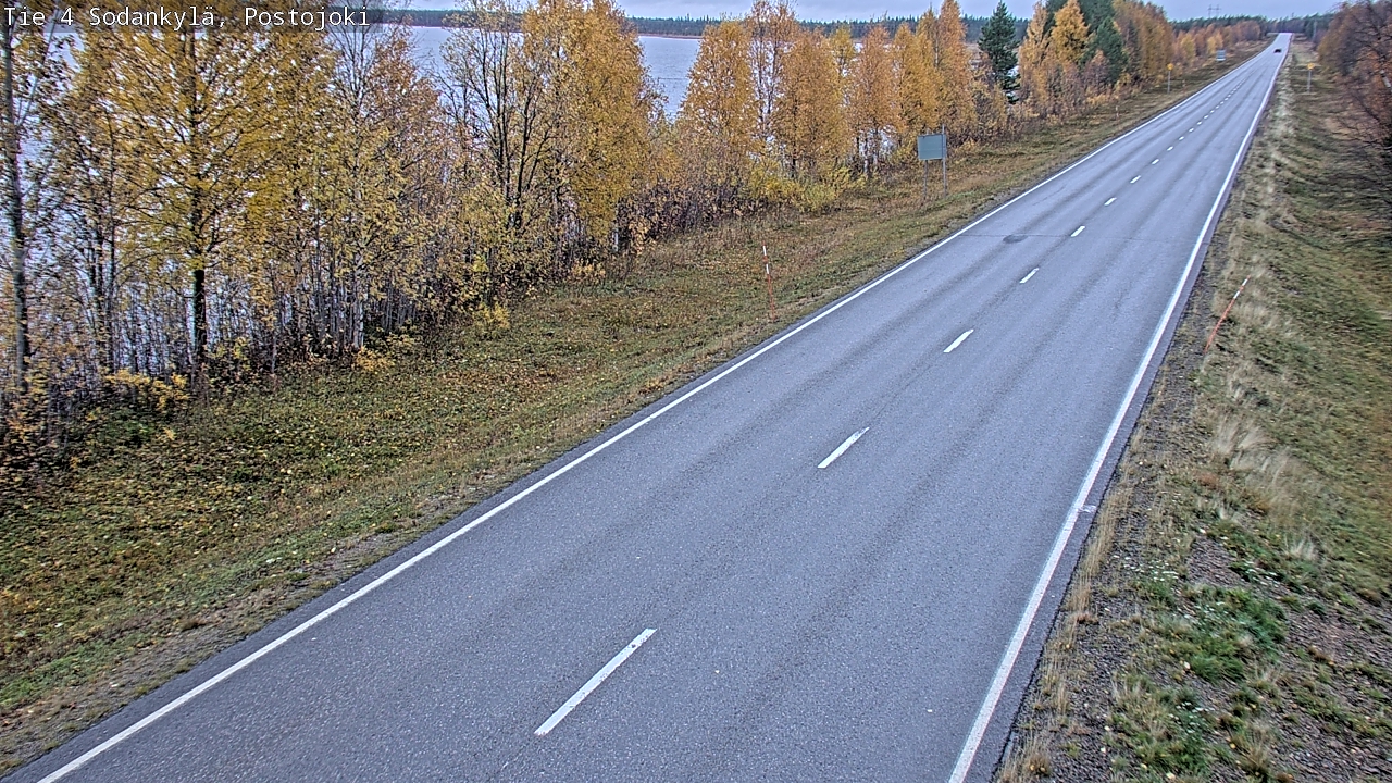 Weather Camera Image Road 4 Sodankylä, Postojoki, Sodankylä, Lappi