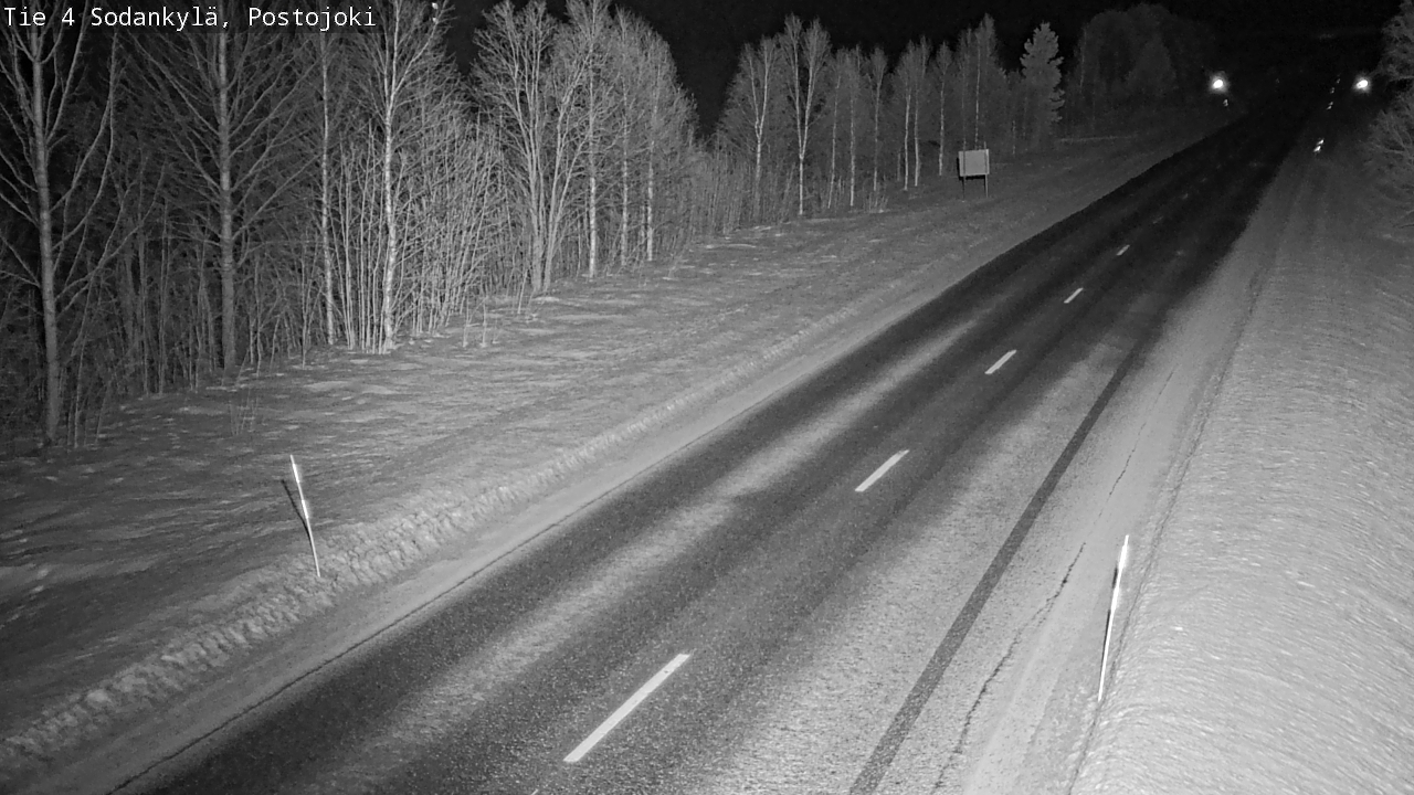 Kelikamerat Kuva Tie 4 Sodankylä, Postojoki, Sodankylä, Lappi