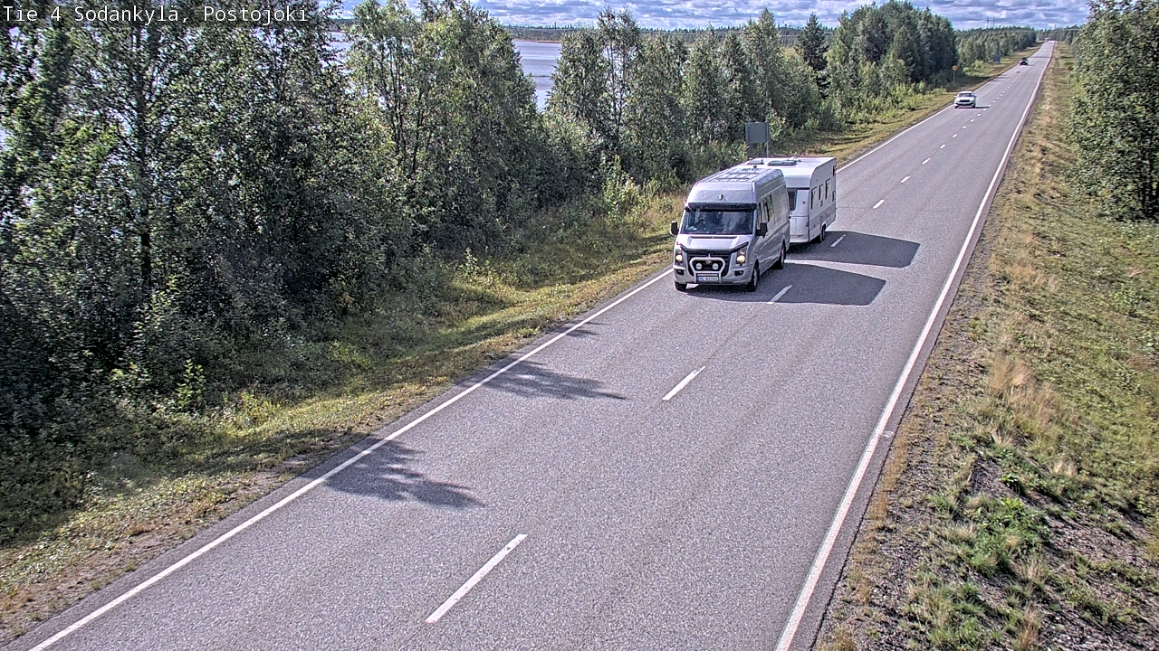 Weather Camera Image Road 4 Sodankylä, Postojoki, Sodankylä, Lappi