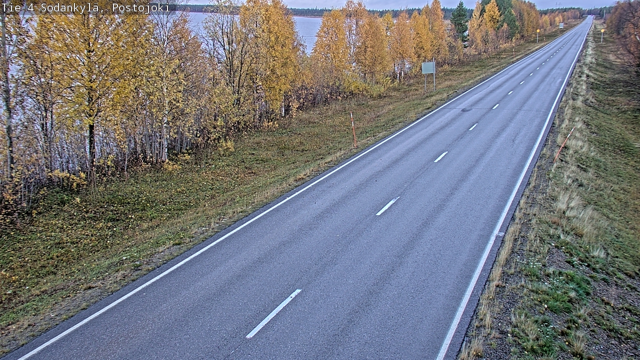 Weather Camera Image Road 4 Sodankylä, Postojoki, Sodankylä, Lappi